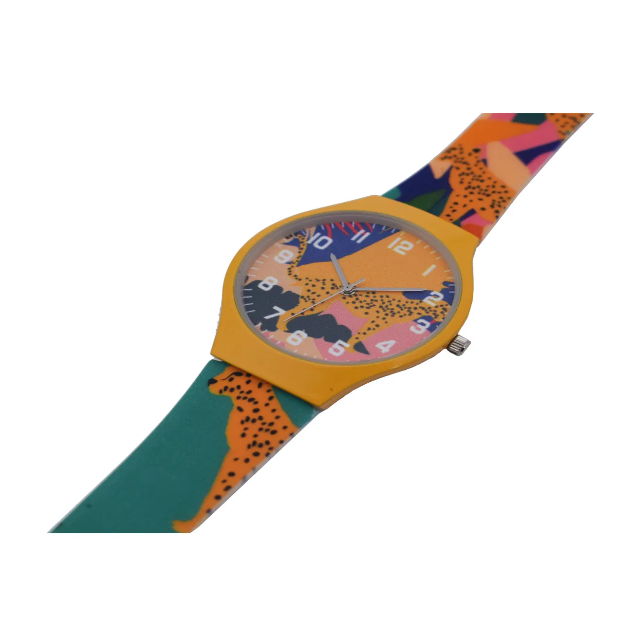 Brand Hot Sale Sport Waterproof Silicone Strap Colorful Watch