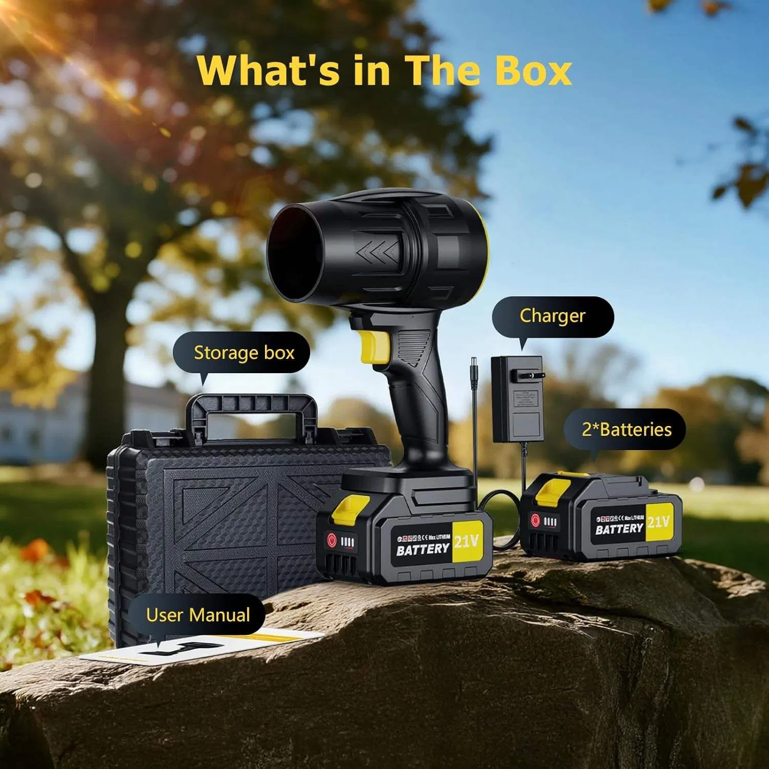 Power Tools Electric Blower Cordless High Pressure Compressed Air Snow Blower