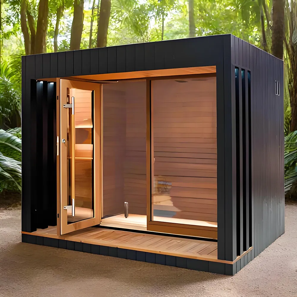 Compact High-Efficiency Sauna for 2-4 Person Outdoor Use