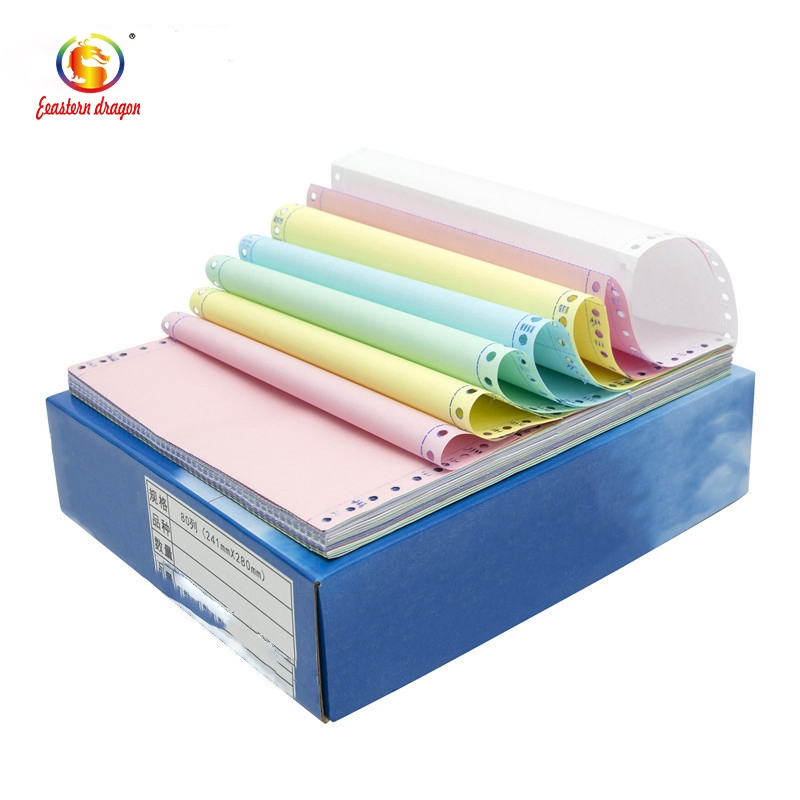 CB CFB CF carbonless paper/NCR paper in rolls for Five colors