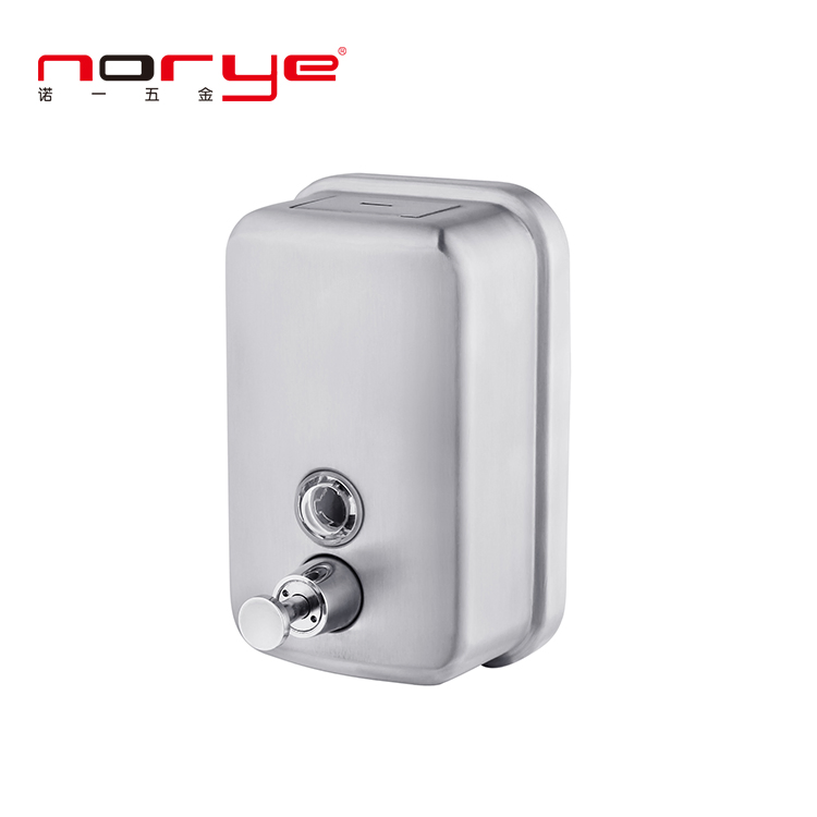 Дозатор для жидкого мыла ручной, настенный