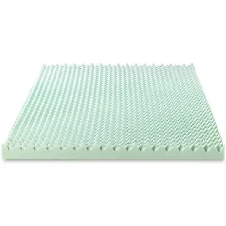 Twin Gel Memory Foam Mattress Topper Latex Foam Topper Side Design Bamboo Cover Bed Topper