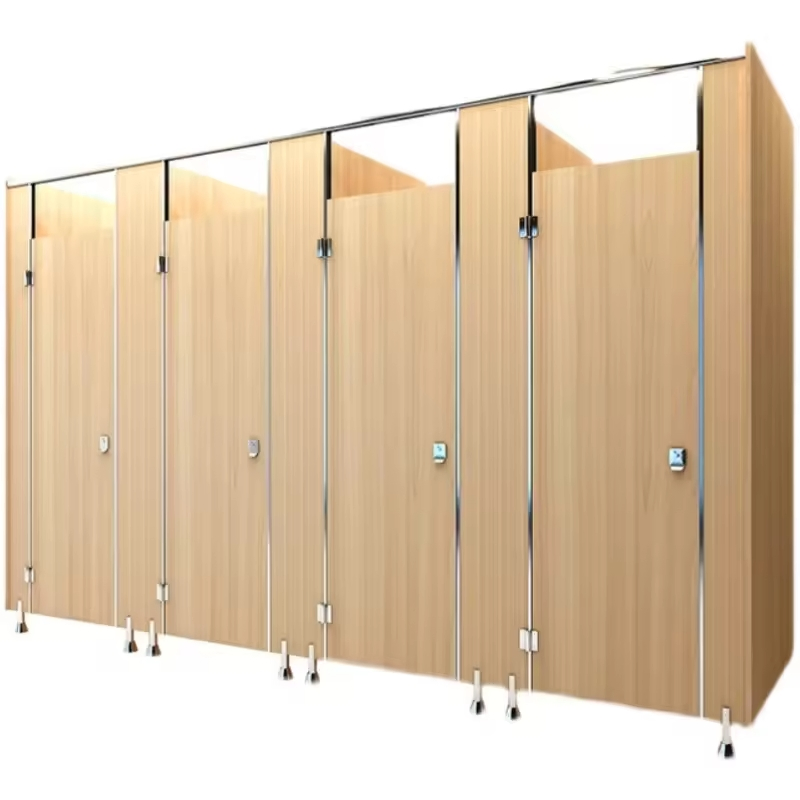 Shining Compact Laminate Board Bathroom Door Toilet Partitions Waterproof