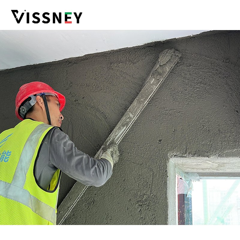 Vissney Expert Formulated Anti Crack Mortar for Superior Repair of Concrete Building Facades