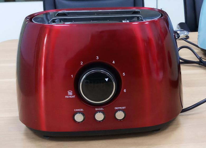 Home Appliance Retro Style Electric Stainless Steel Bread Toaster