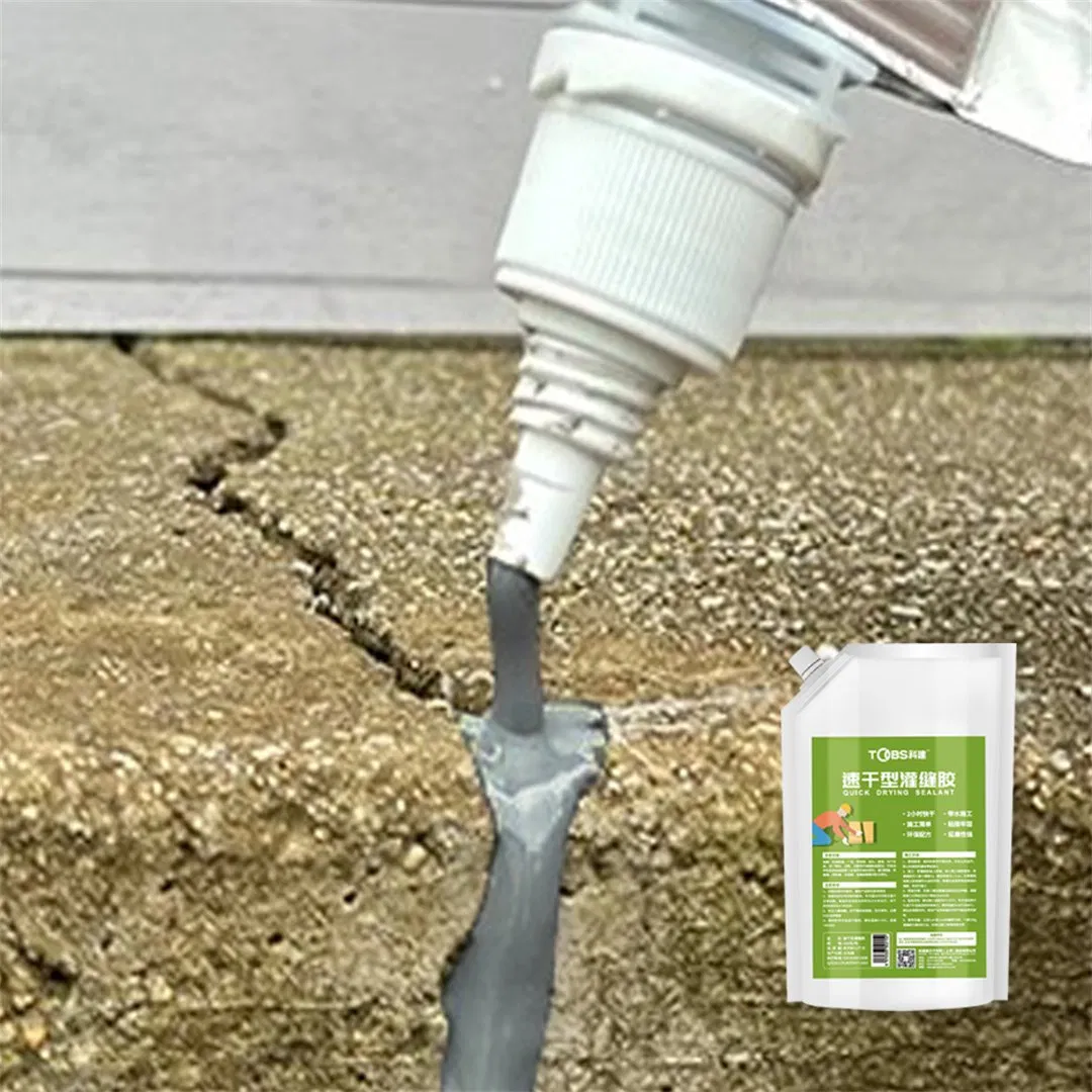 Concrete Crack Filler Concrete Caulking Adhesive Quick-Drying Sealant for Heavy-Duty Crack Filler for Driveway Caulking Glue Weather Resistant Type