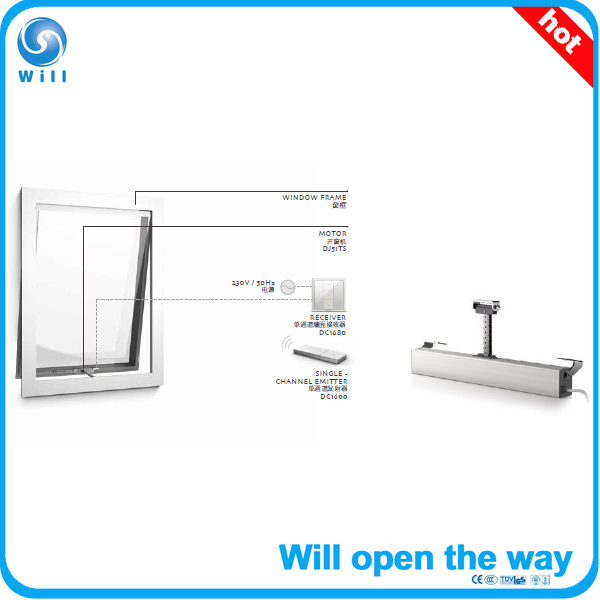 2018 Chain Window Actuator with Ce