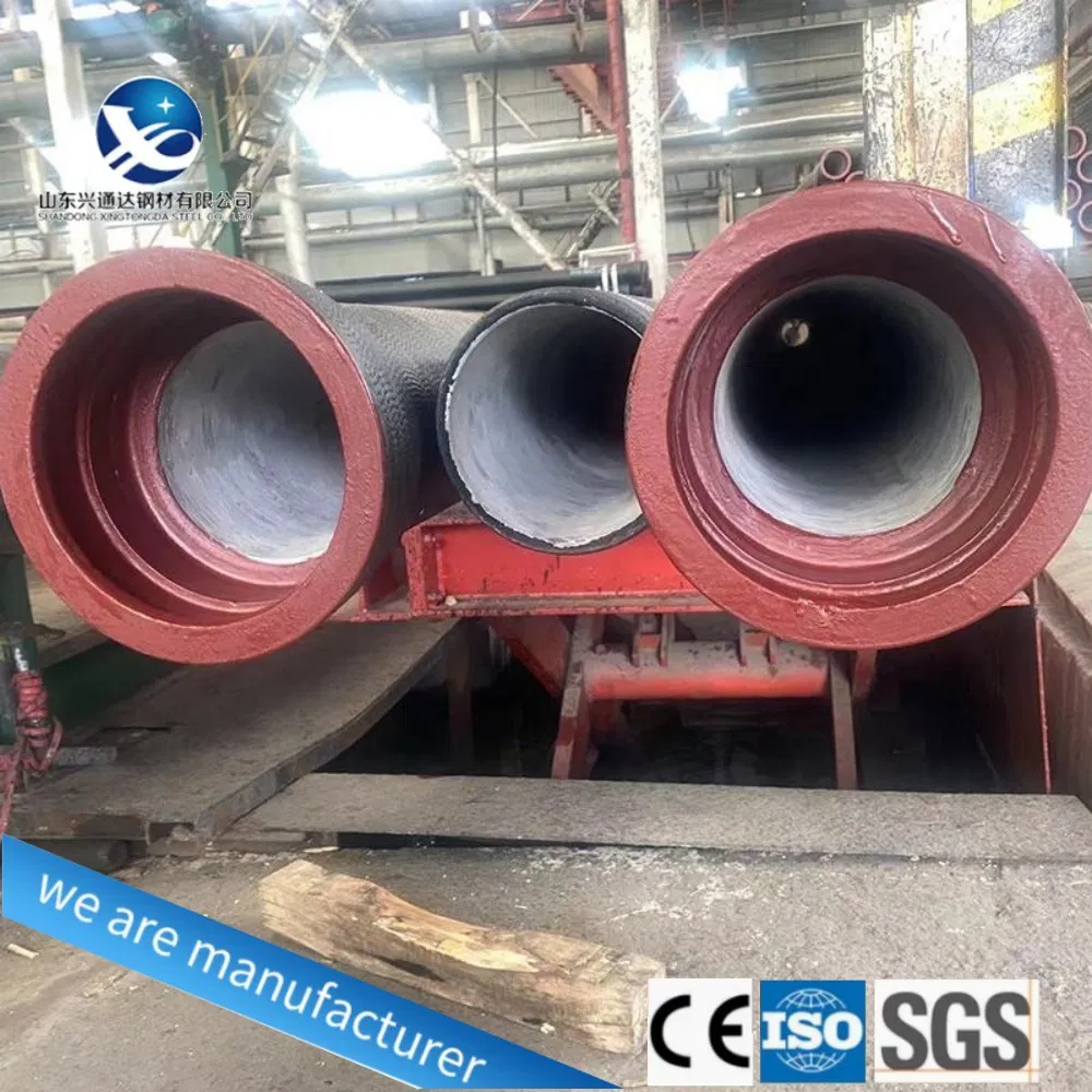 DN150 DN250 Ductile Iron Pipe En545 400mm C25 Big Diameter Pn40