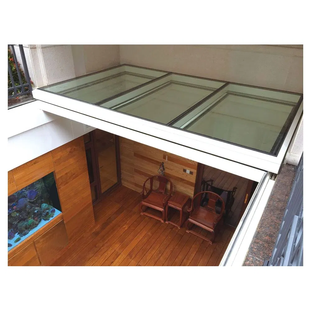 Electrical Skylights for Outdoor Use Modern Aluminum Alloy Roof Awning Skylights