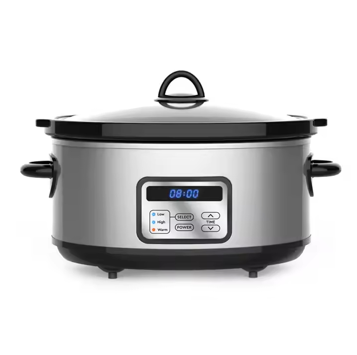 Versatile 6qt Slow Cooker for Effortless Meal Preparation