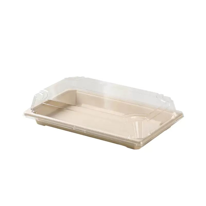 Eco-Friendly Custom Sushi Packaging Kraft Paper Box Disposable Food Box Lunchbox Lunch Box Sushi Packaging Houseware Kitchenware Sushi Packaging