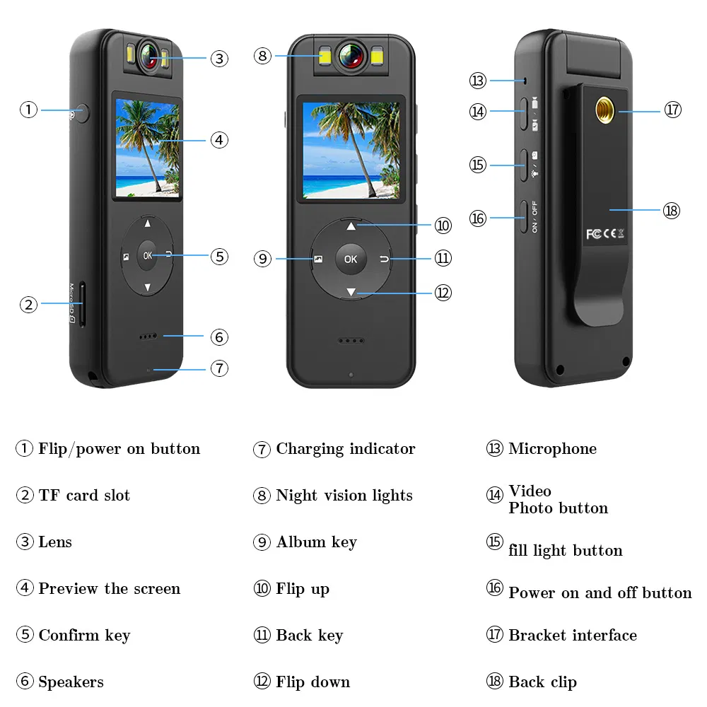 Видеокамера Z09 WiFi для спорта и велоспорта, 4K
