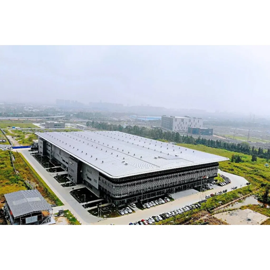 Modern Prefab Steel Structure Workshop Building for Industrial Warehouse Applications.