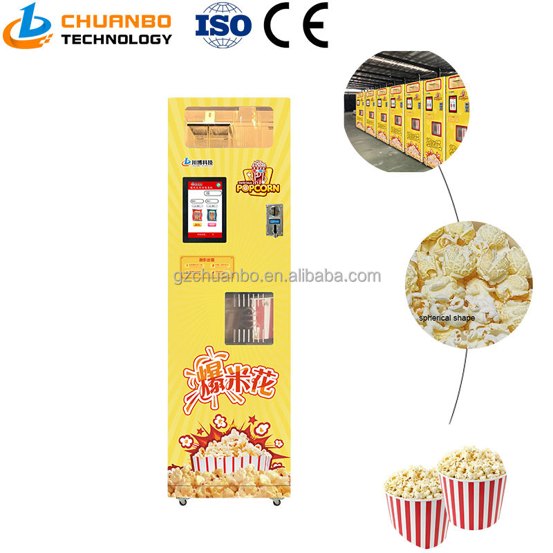 Factory Digital Corn Automatic Popcorn Vending Machine Price with High Quality Popcorn Machine