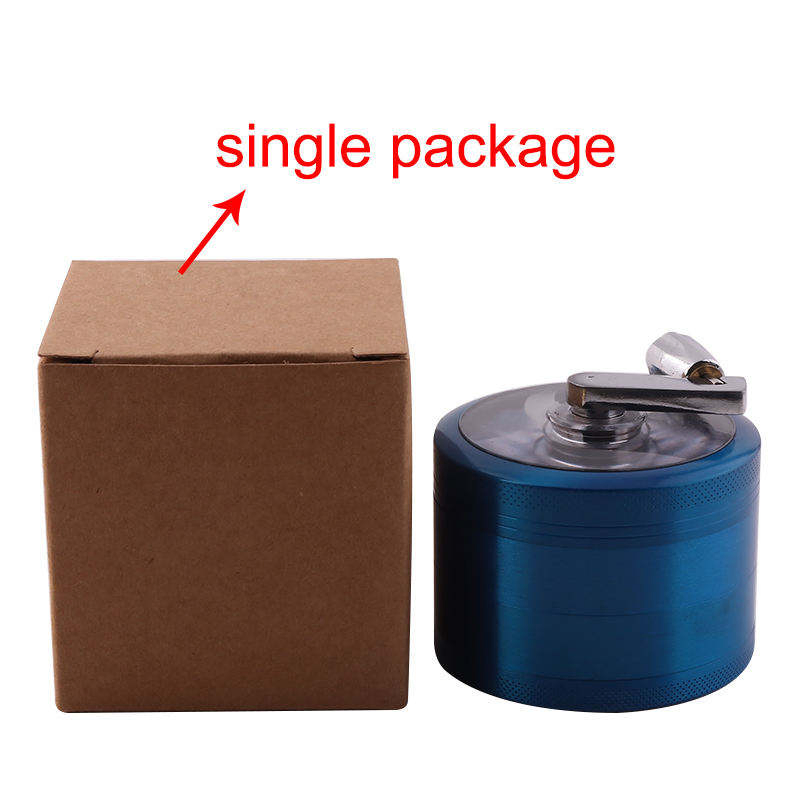 6 Colors Grinder Herb Smokinq Tobacco Aluminum Spice Herb Grinder Smoking Accessories