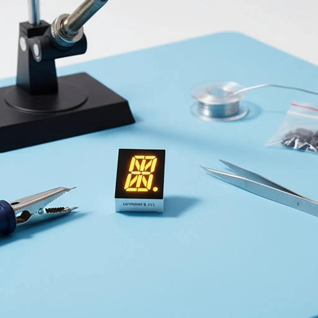 16 Segment Common Anode Red LED Display for Elevators