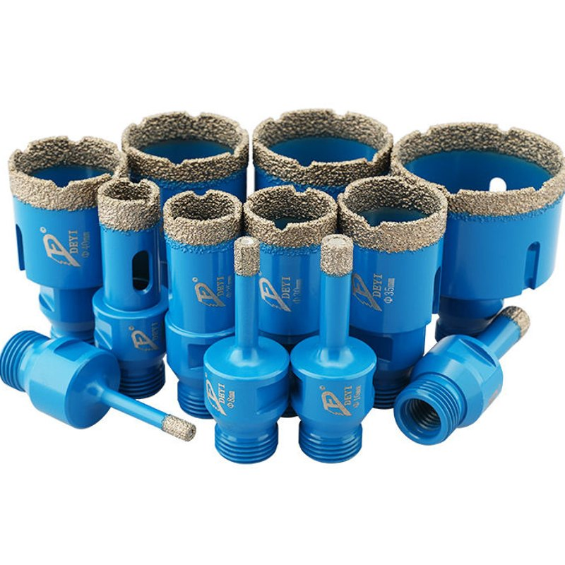 Vacuum Brazed Diamond Hole Saw Porcelain Tile Ceramic Marble