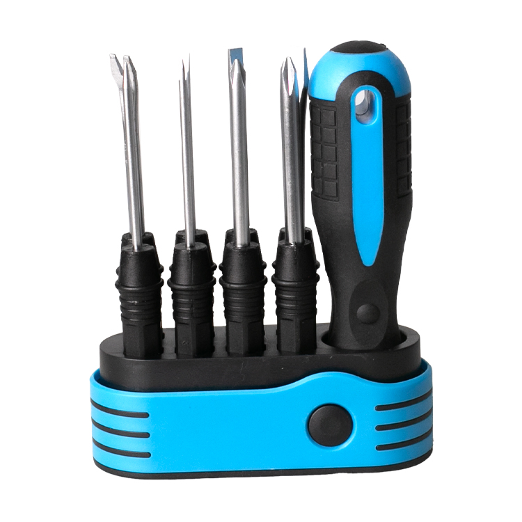 Fixtec 8-in-1 Gift Box Screwdriver Set for Daily Repair Combination Tools, Cross Shaped Plum Blossom Screwdriver