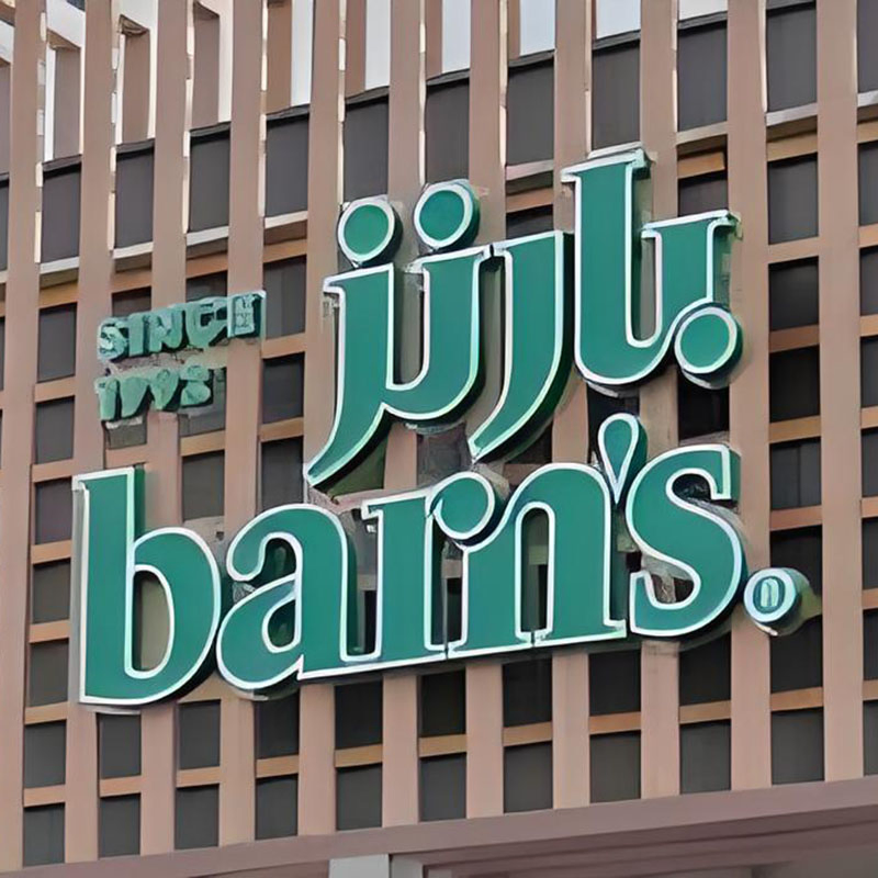 Arabic Market Front Lit Luminous LED Waterproof Advertising Electronic Characters