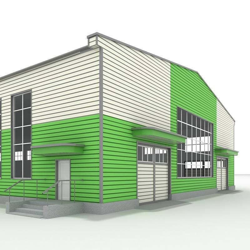 Prefabricated Steel Column Structure Buildings for Warehouse