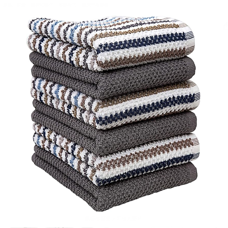 Customized Multi-Purpose Dish Cloth 100% Cotton Kitchen Towel