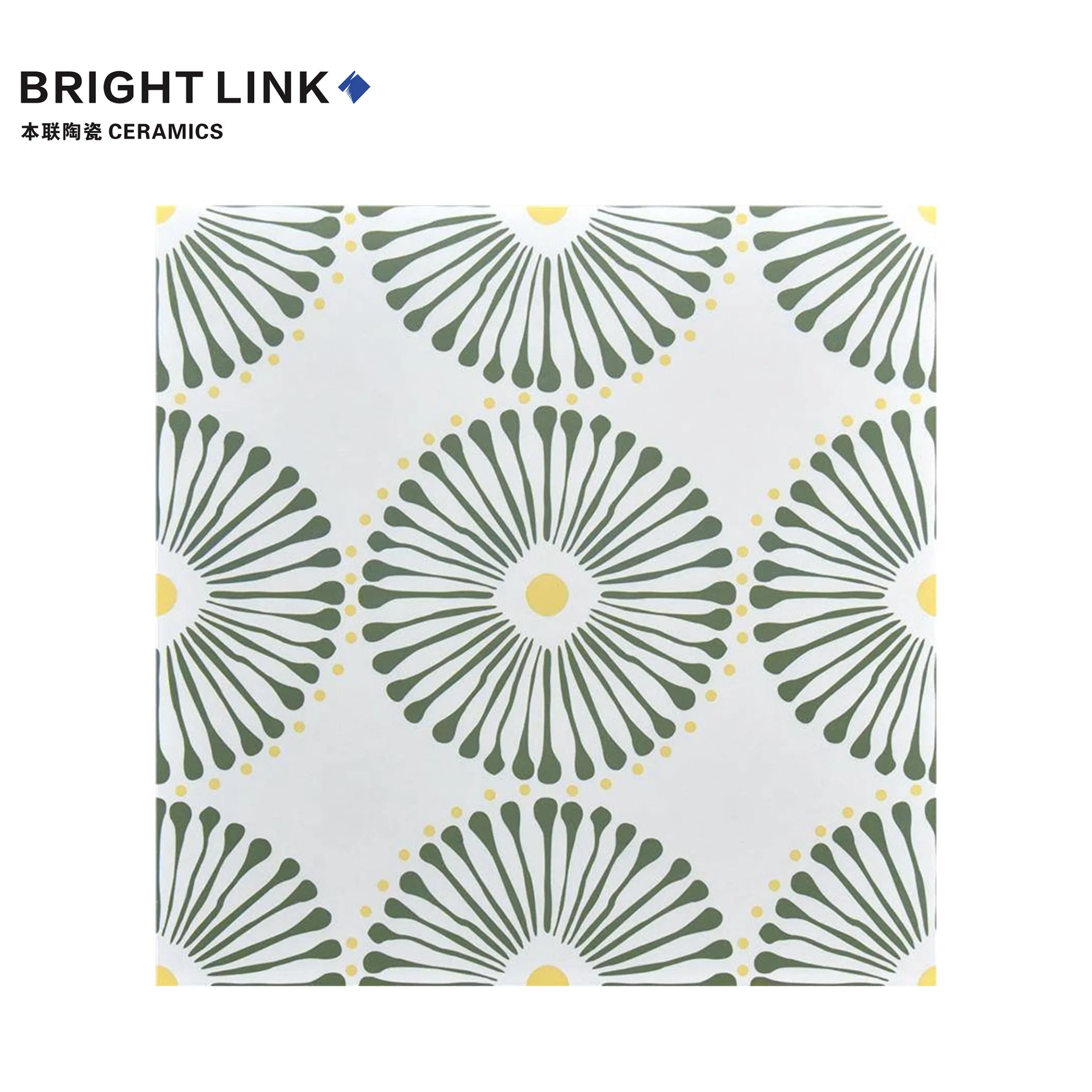 Non-Slip 400X400mm New Decoration Pattern Porcelain Floor Wall Tile for Bathroom Kitchen Balcony