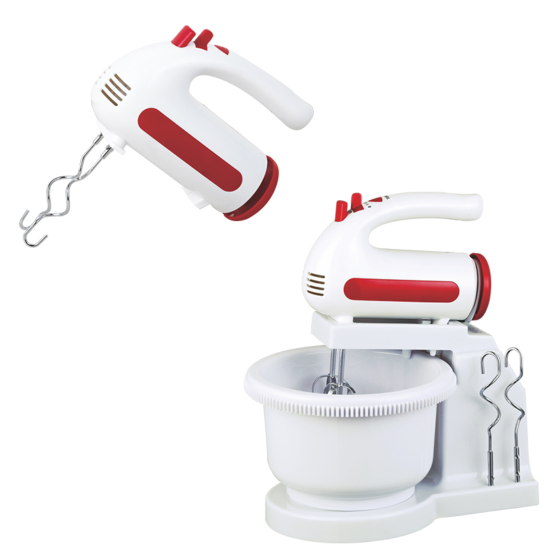 Wholesale 100W High Quality 5 Speeds Control Cake Maker Stand Mixer with Rotating Bowl Dough Hand Mixer
