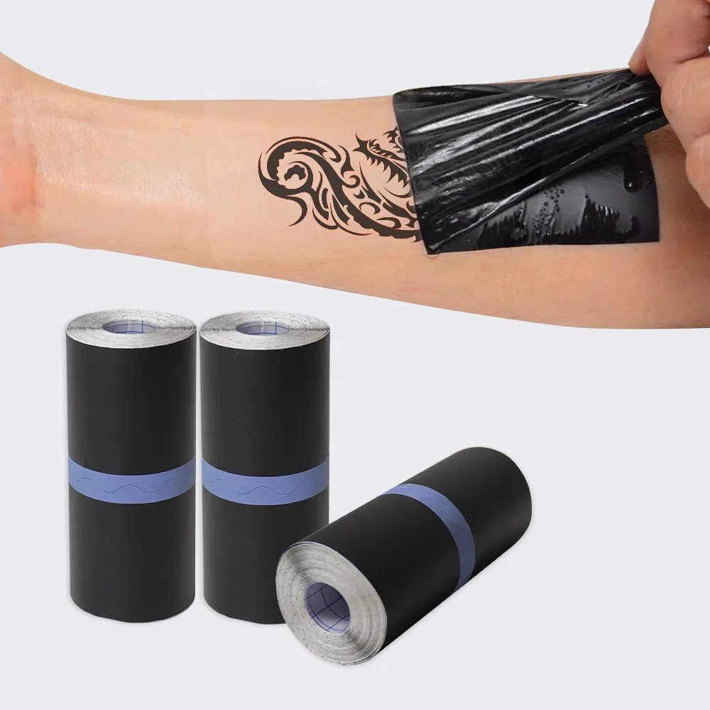 Adhesive Tattoo Patch Aftercare Bandage Transparent Film Skin Healing Protective Clear Roll