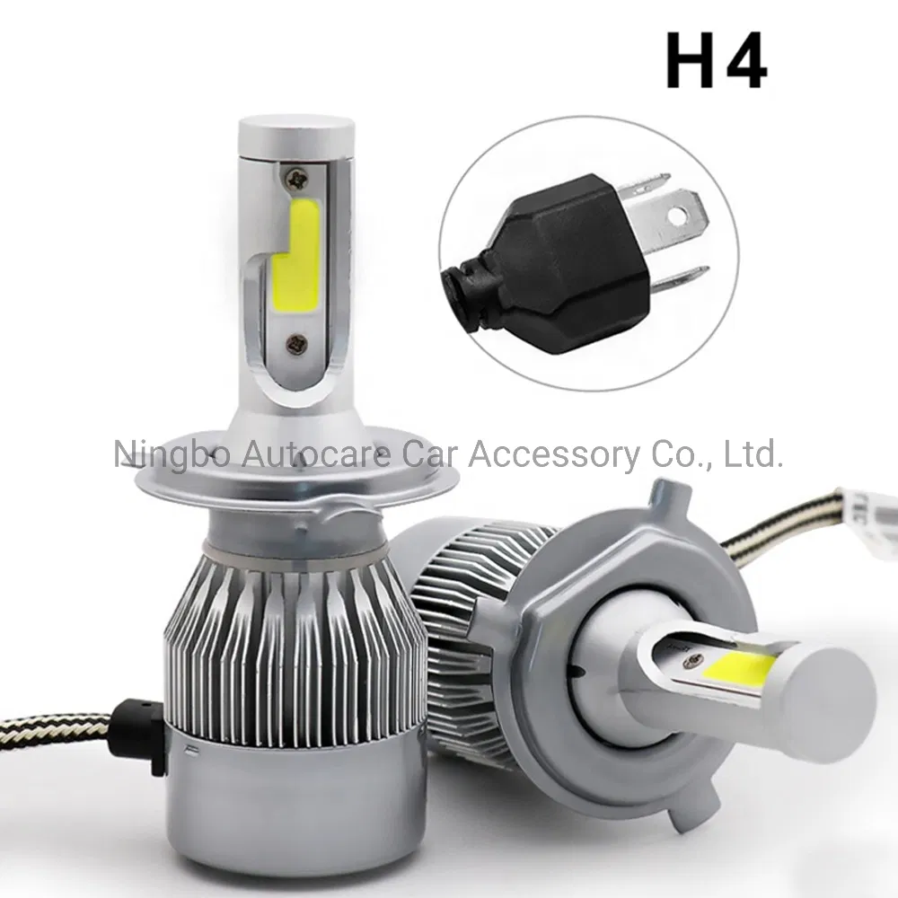 Светодиодная фара C6 LED для авто 9005 9006 9007 H1 H3 H4 H7 H11