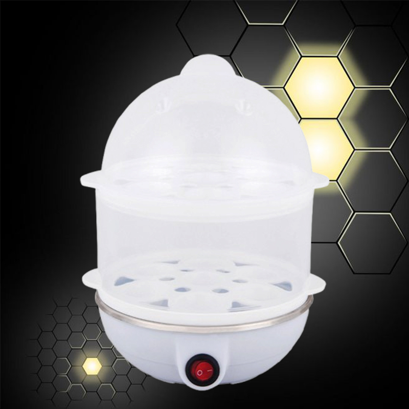 Double Layer Household Egg Steamer and Poacher Kitchen Tool