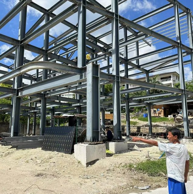 Prefabricated Prefab Modular Metal Steel Frame Structure Construction Warehouse Building