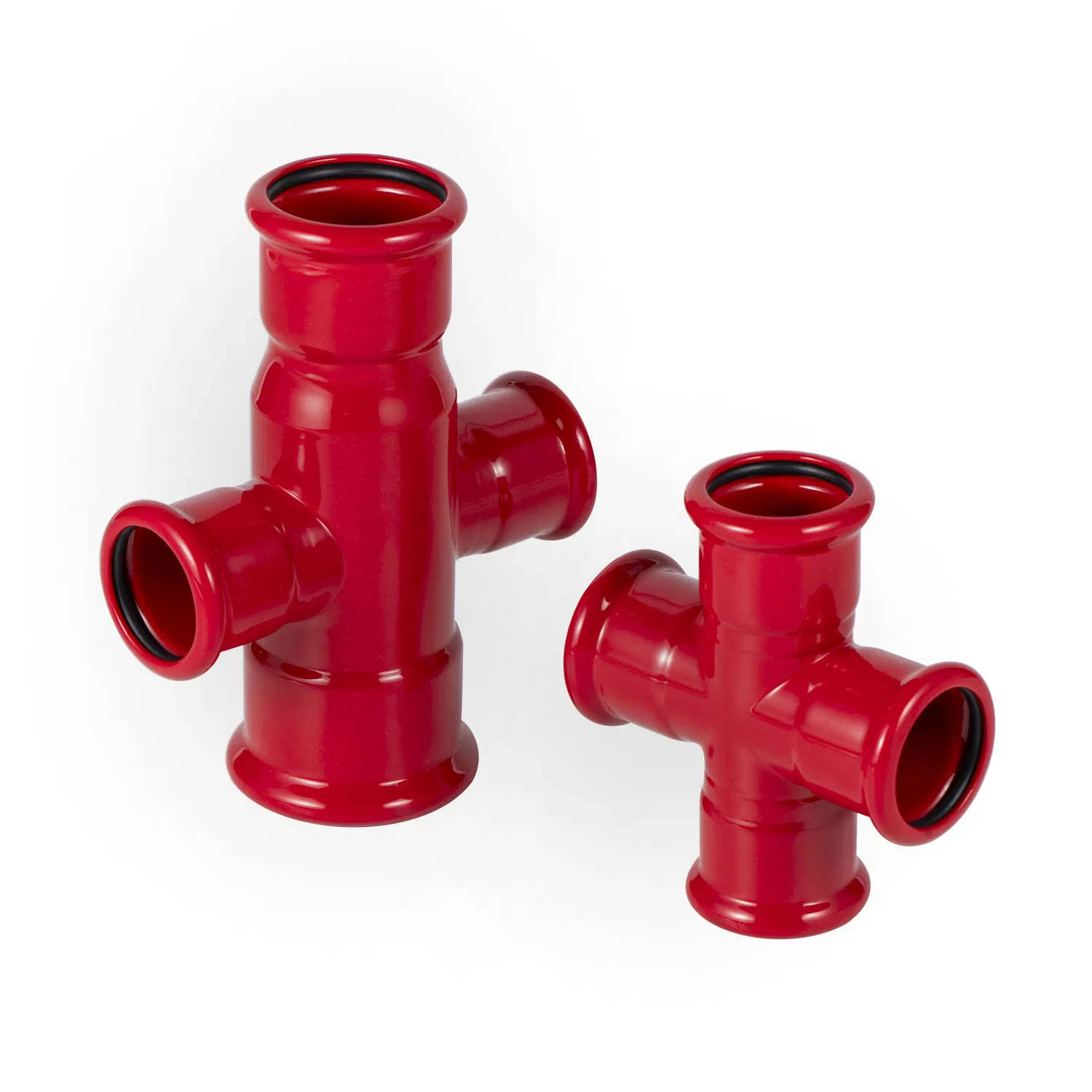M Profile Press Joint Cross for Plumbing, Fire Protection, Gas and Water Systems