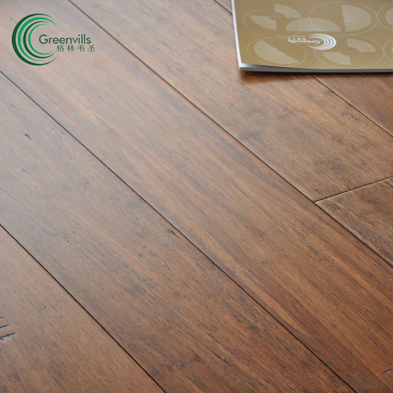 Паркетная доска из бамбука ручной работы, 14 мм