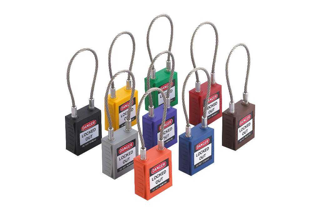 Cable Padlock (3.2mm cable dia, 175mm length)