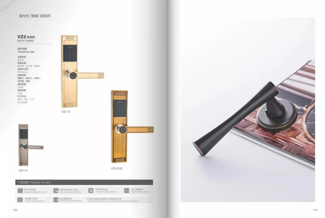 Intelligent Door Lock Fingerprint Lock Password Lock (SIN R050)