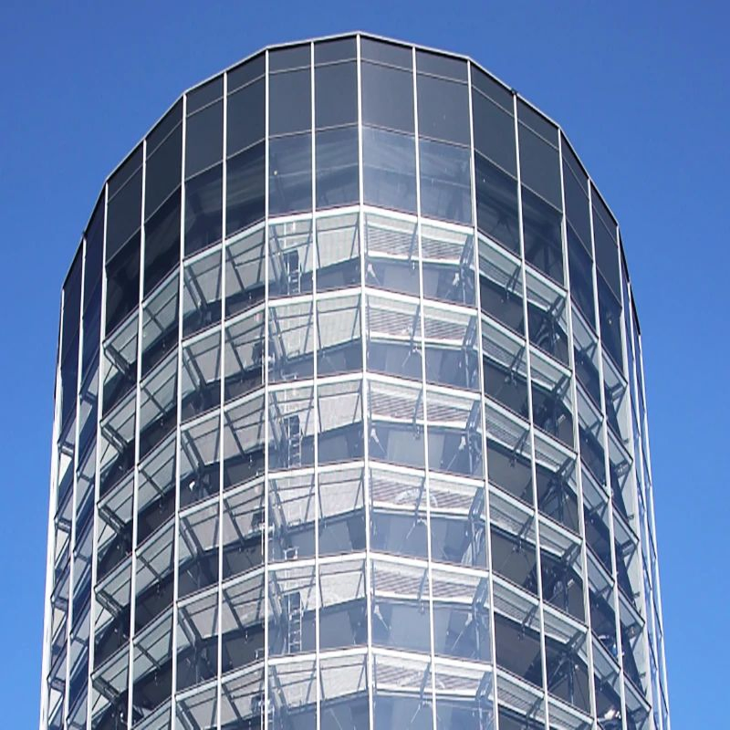Building Wall Unitized Curtain Wall Exterior Aluminum Glass Curtain Wall 10mm Glass Window Glass Glass Smart Glass Film Glass Brick Float Glass Patterned Glass
