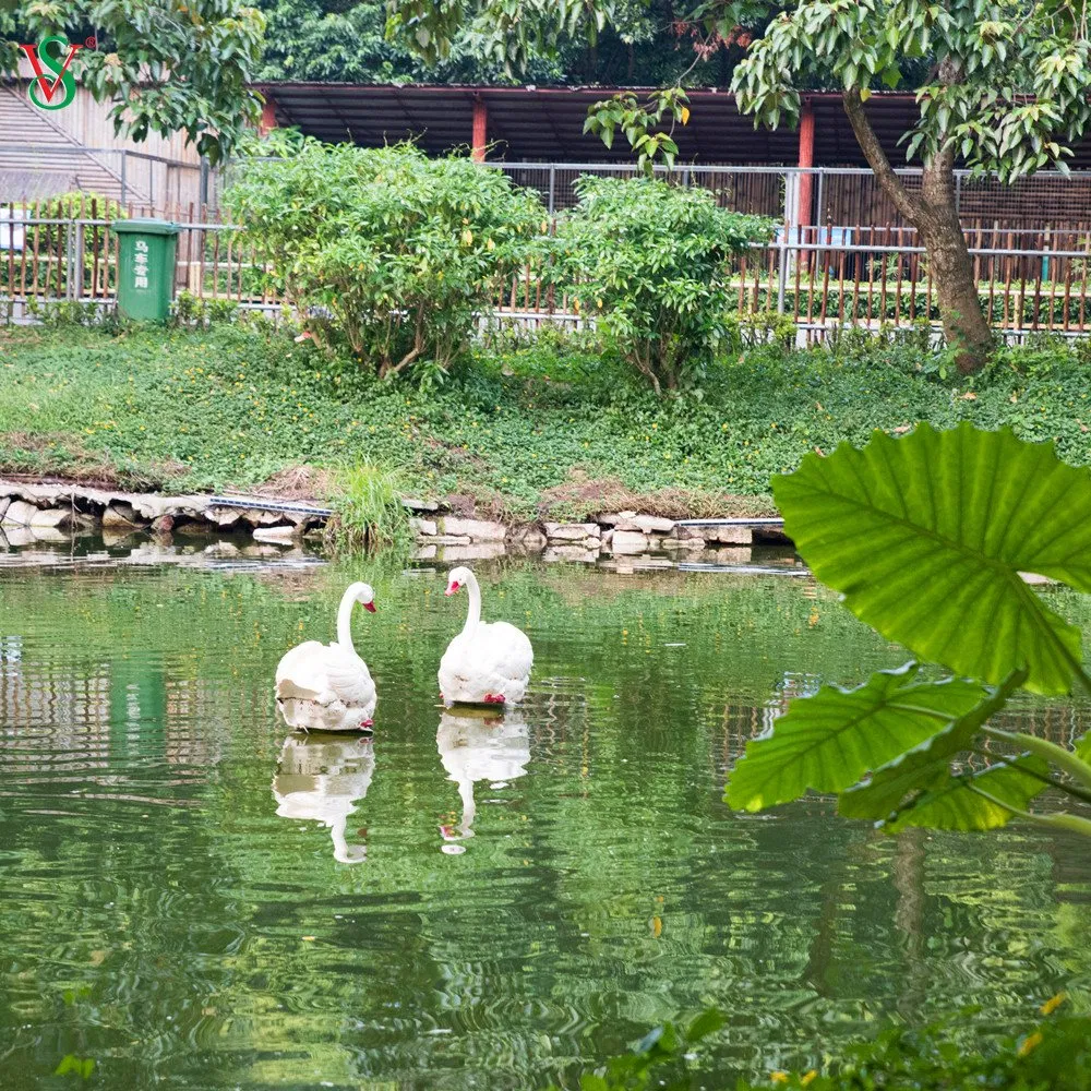 LED 3D Fiberglass Swan Small Animals Lights for Home Decoration