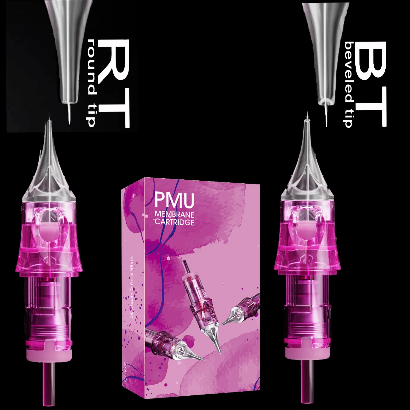 Permanent Makeup Needles Safe and Disposable Cartridge Needle Tattoo Needles Microblading Supplies for Eyebrows Tattoo