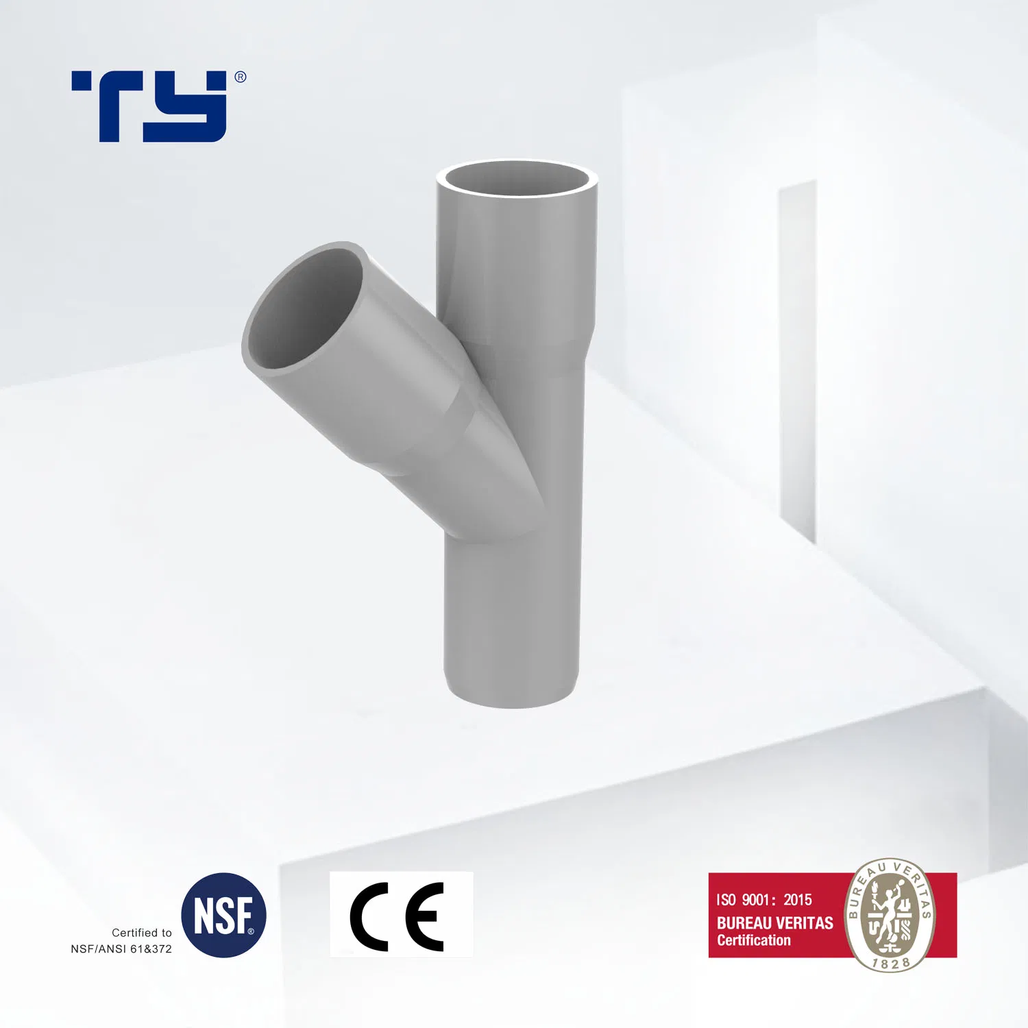 Germany Chinese Standard PVC Fitting Plastic Pipe Water Brands Plumbing Price List Manufacturer Cap