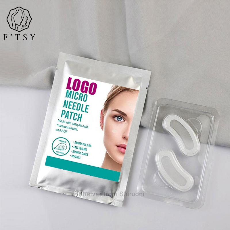 Customized Private Label Moisturizing Hyaluronic Acid Anti-Aging Micro Needling Eye Patch Eye Mask for Skin Care
