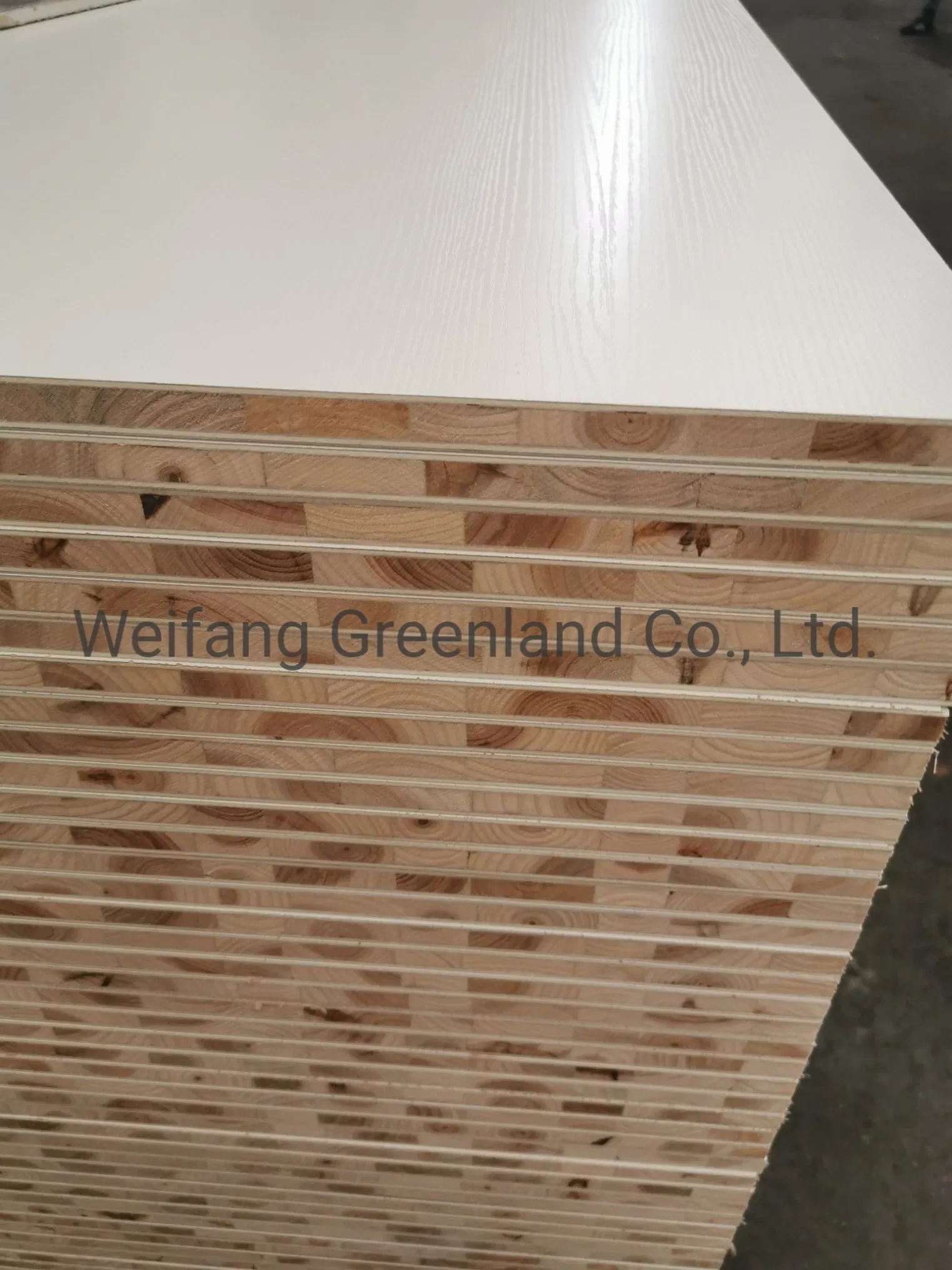 Good Quality Melamine Laminated Block Board with Pine Wood Core