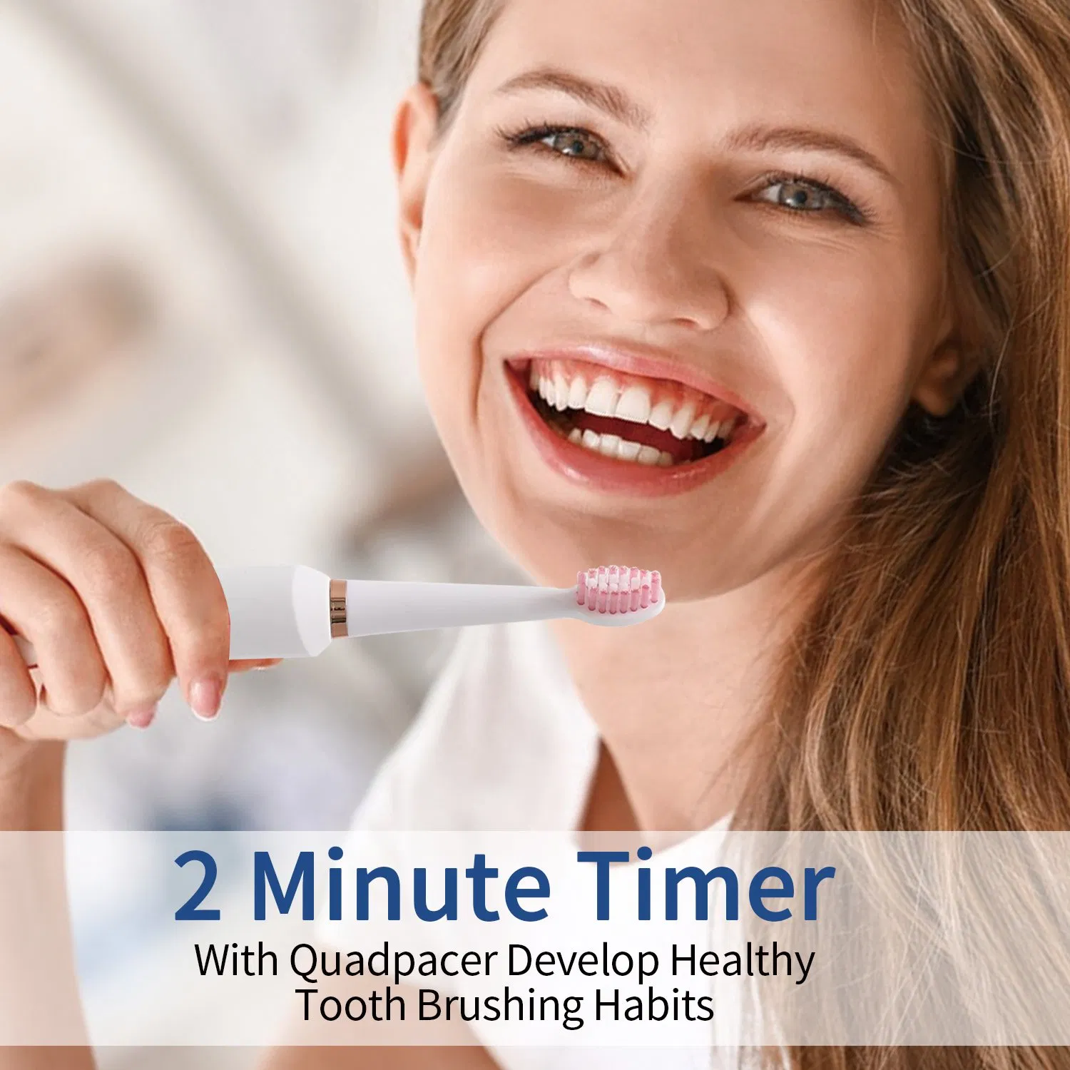 Customized Ipx7 Waterproof Travel Smart Self Cleaning Rechargeable Electric Tooth Electric Toothbrush Motor Type for Adults