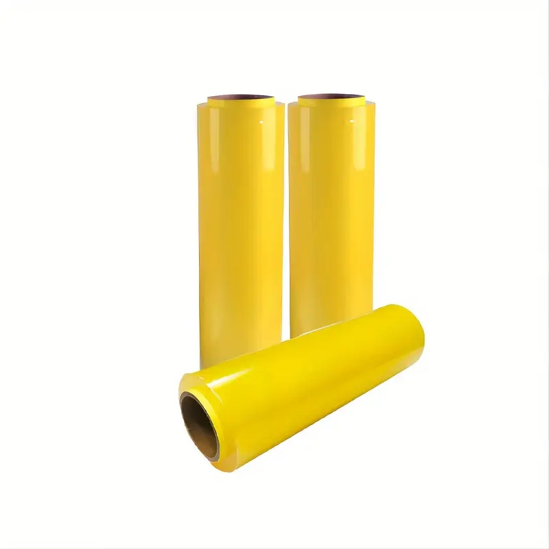 Custom 12-Inch PVC Stretch Wrap Film, Clear, Anti-Contamination, Waterproof, Industrial Packaging Cling Frim