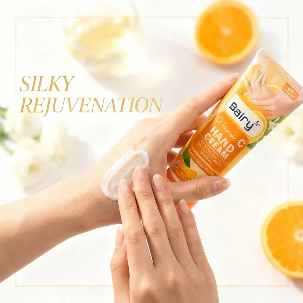 Nourishing Vitamin C Hand Cream for Silky Smooth Skin