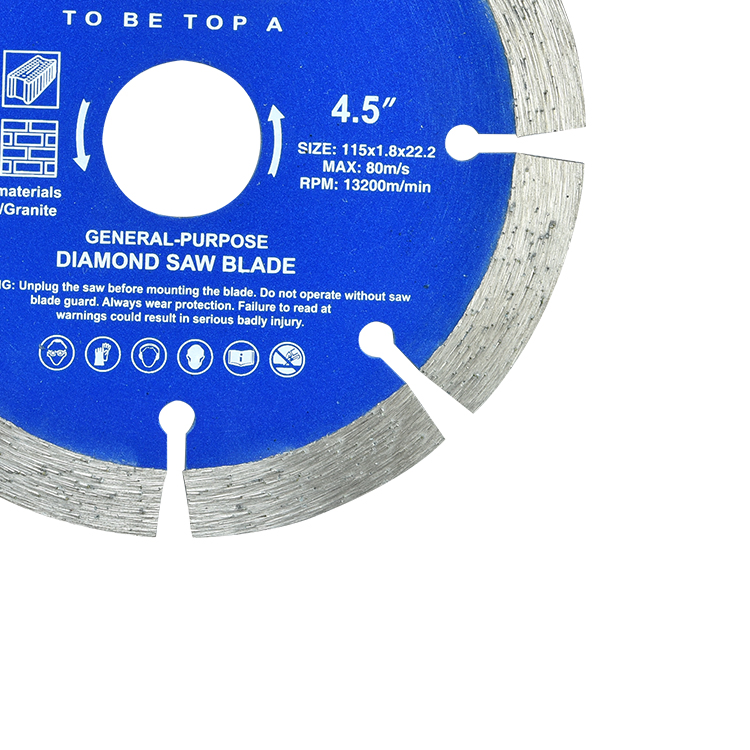 Sali Segment Turbo Continuous Rim Diamond Saw Blades