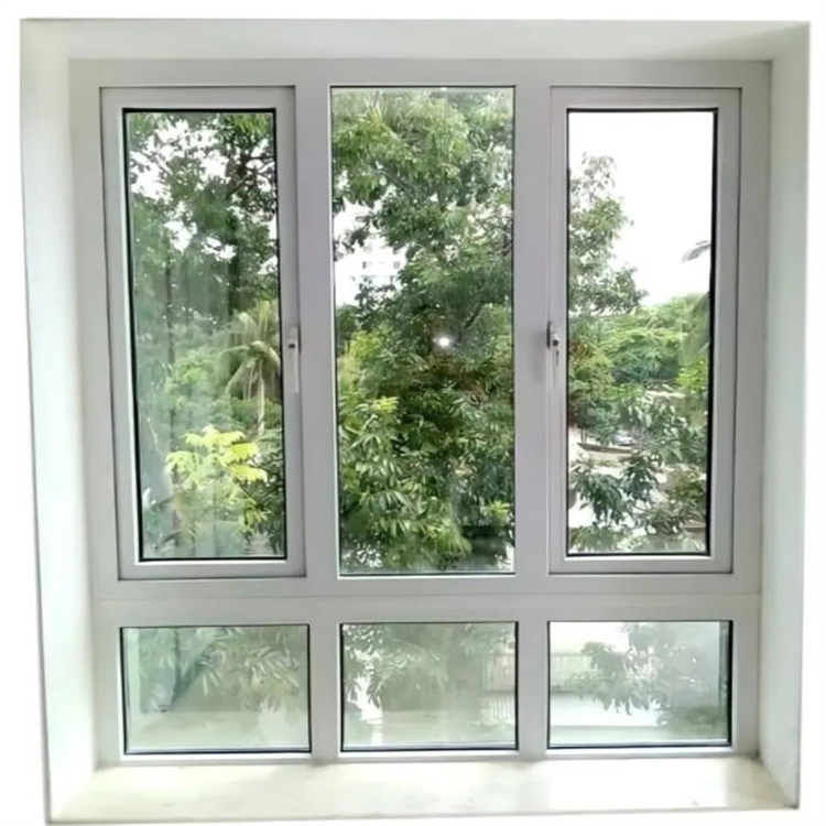Good Ventilation Open Horizontally UPVC PVC Casement Window