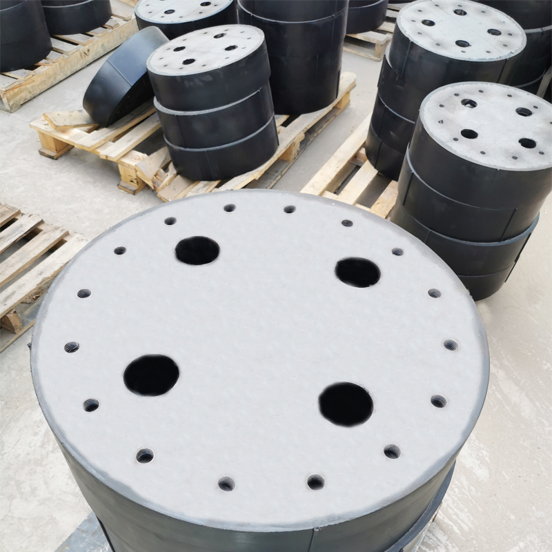 Bridge Rubber Elastomeric Bearing Pad Seismic Isolation Bearing