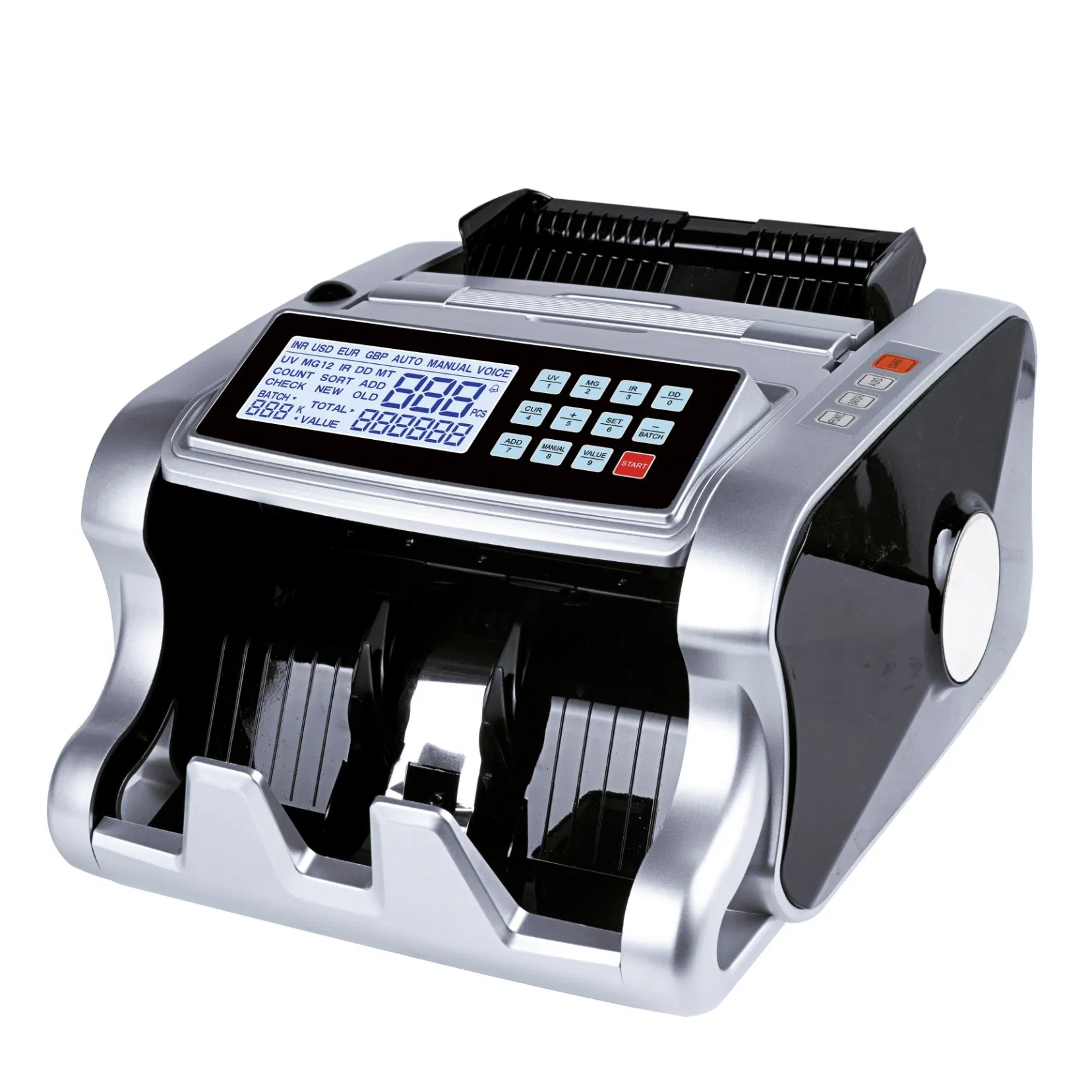 Al-6600cash Bill Counterfeit Detector De Billetes Money Counter Machine