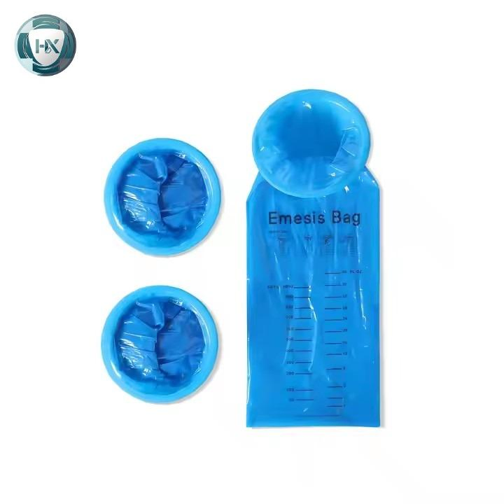 Travel out Airsickness Plastic Vomit Bag Aircraft & Car Sickness Disposable Vomit Bags for Travelling