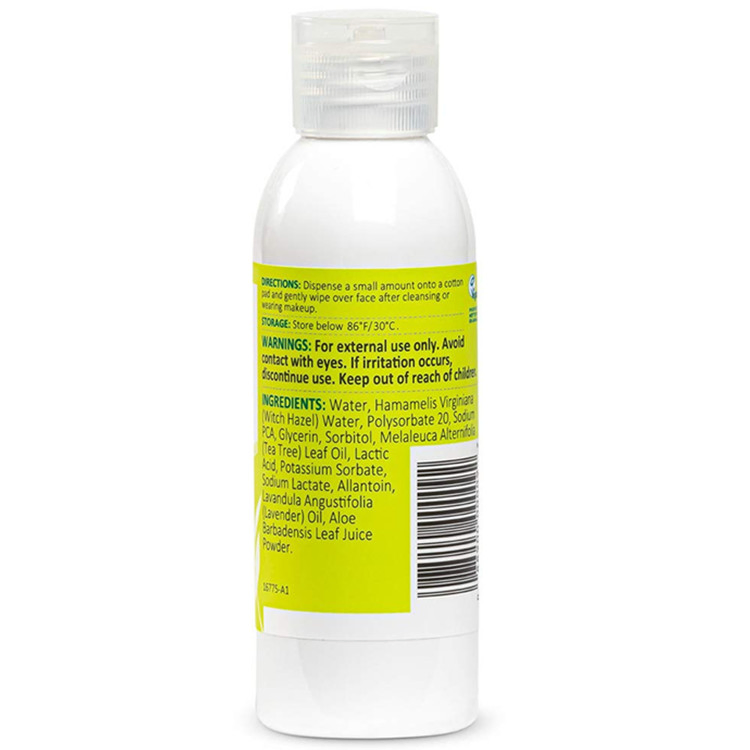 Natural Tea Tree and Witch Hazel Toner for Purifies Skin & Tightens Pores
